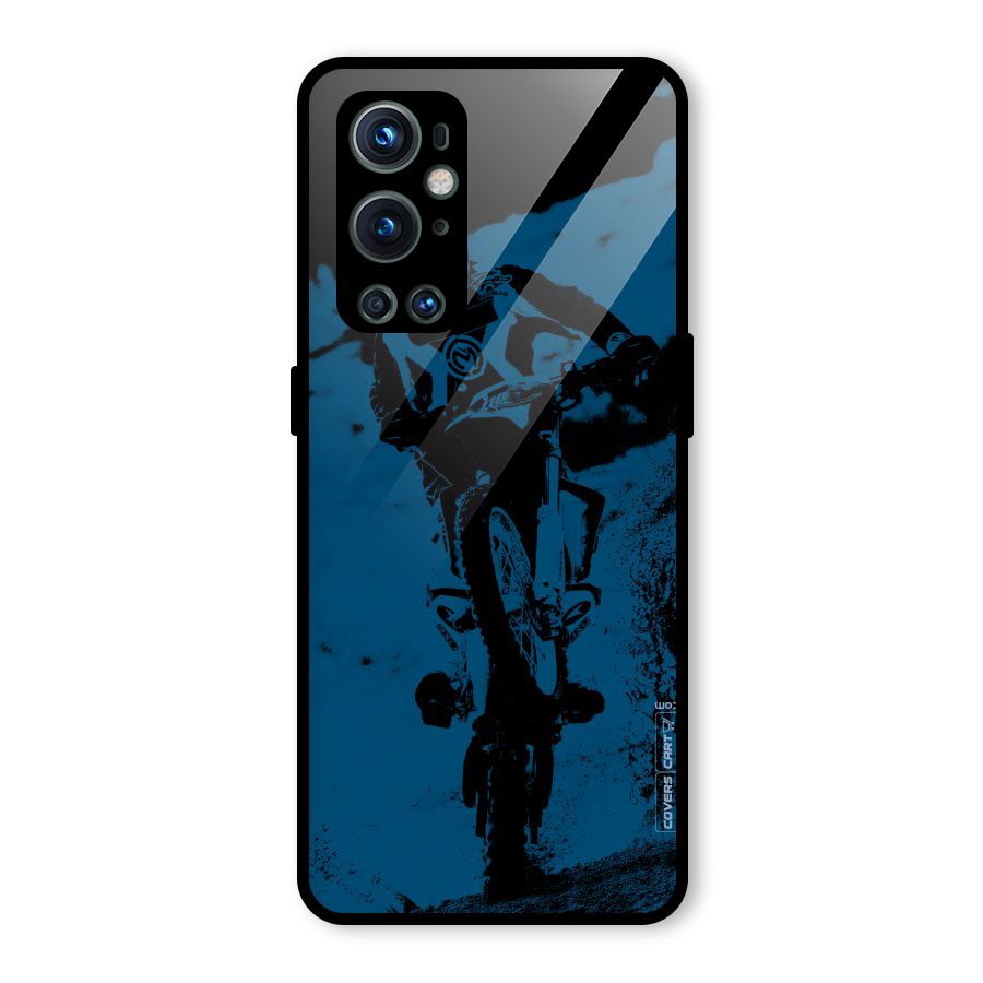 Moto Combat Glass Back Case for OnePlus 9 Pro