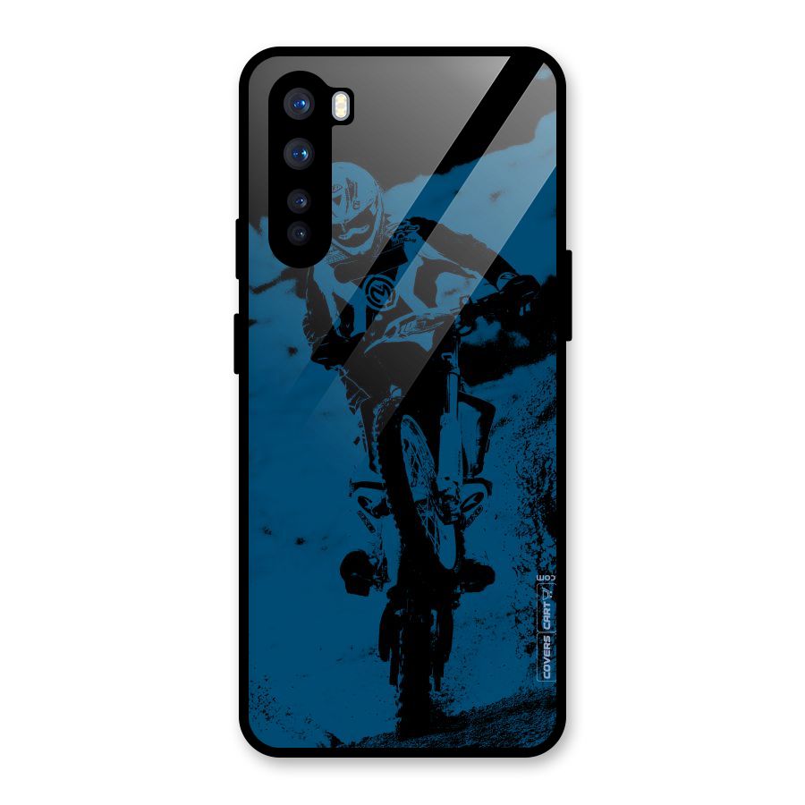 Moto Combat Glass Back Case for OnePlus Nord