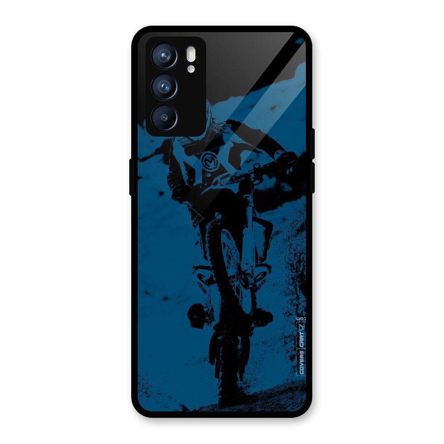 Moto Combat Glass Back Case for Oppo Reno6 5G
