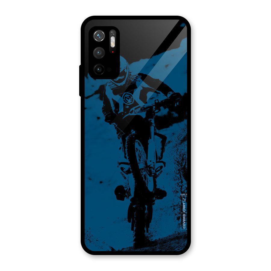 Moto Combat Glass Back Case for Poco M3 Pro 5G