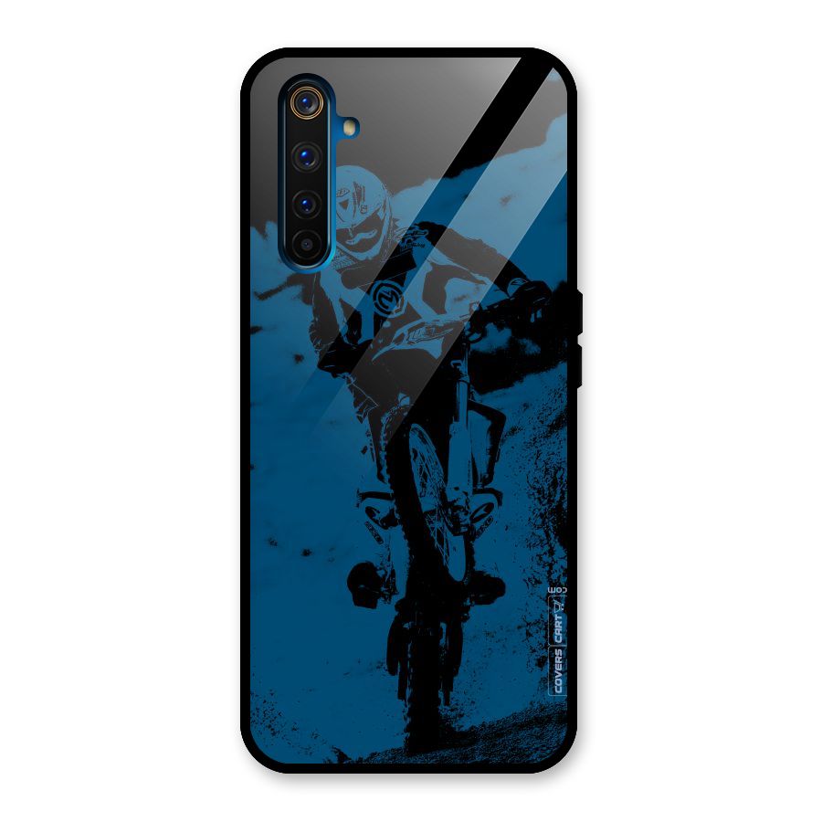 Moto Combat Glass Back Case for Realme 6 Pro