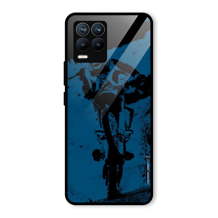 Moto Combat Glass Back Case for Realme 8