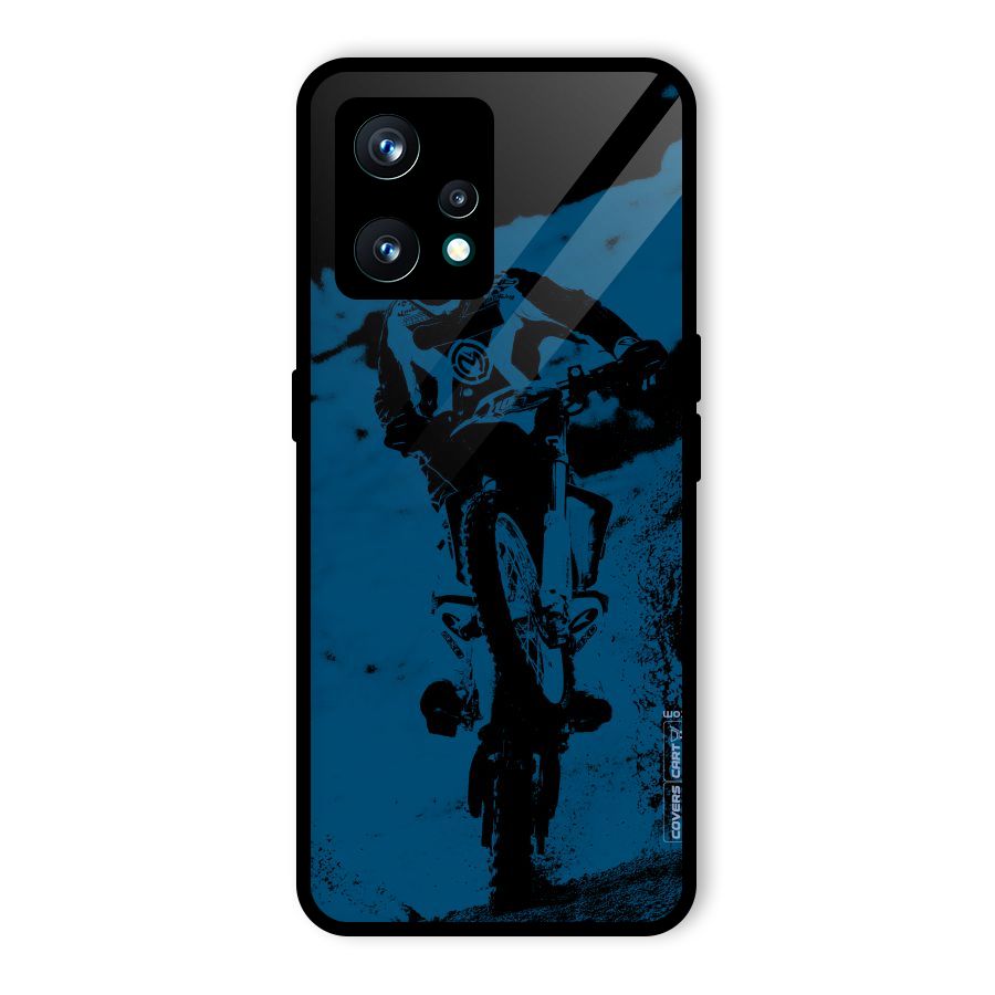 Moto Combat Glass Back Case for Realme 9 Pro Plus 5G