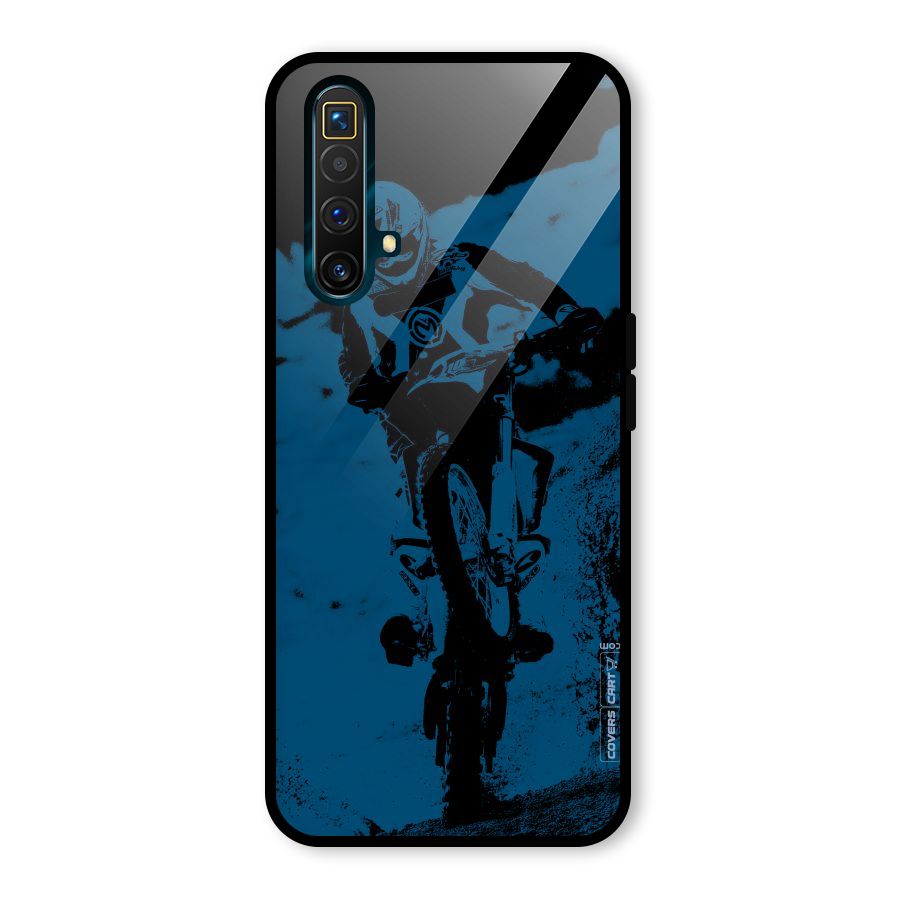 Moto Combat Glass Back Case for Realme X3 SuperZoom