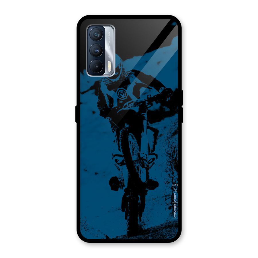 Moto Combat Glass Back Case for Realme X7