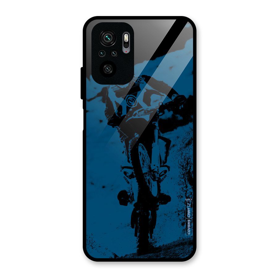 Moto Combat Glass Back Case for Redmi Note 11 SE