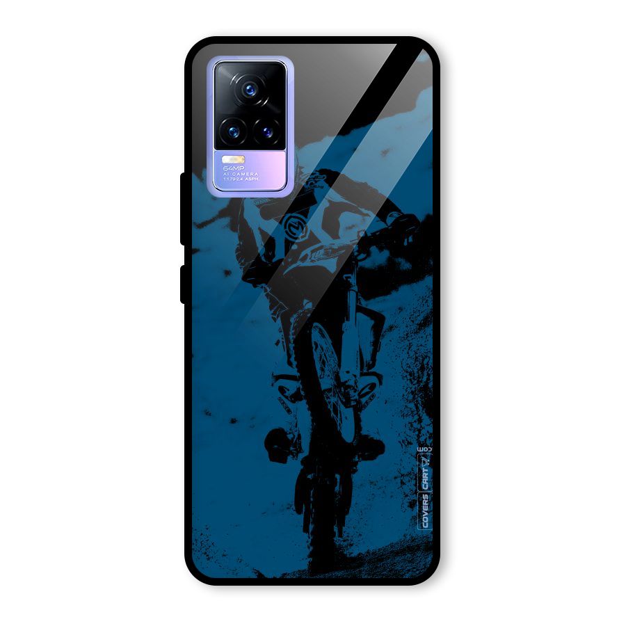 Moto Combat Glass Back Case for Vivo Y73