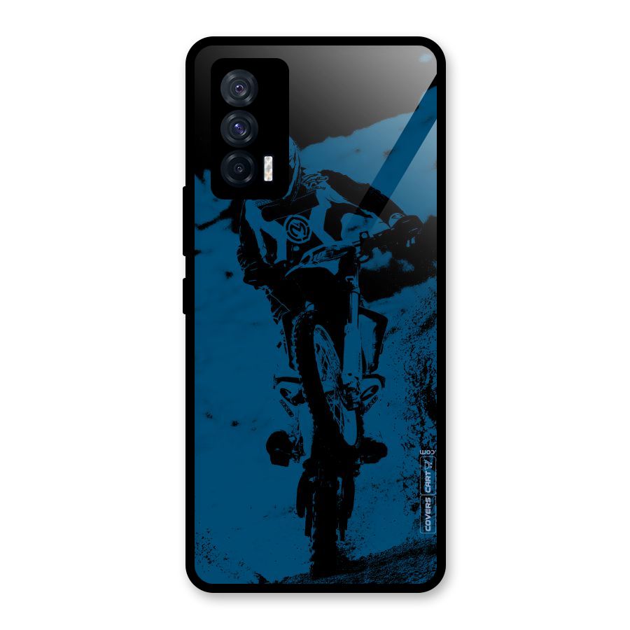 Moto Combat Glass Back Case for Vivo iQOO 7 5G