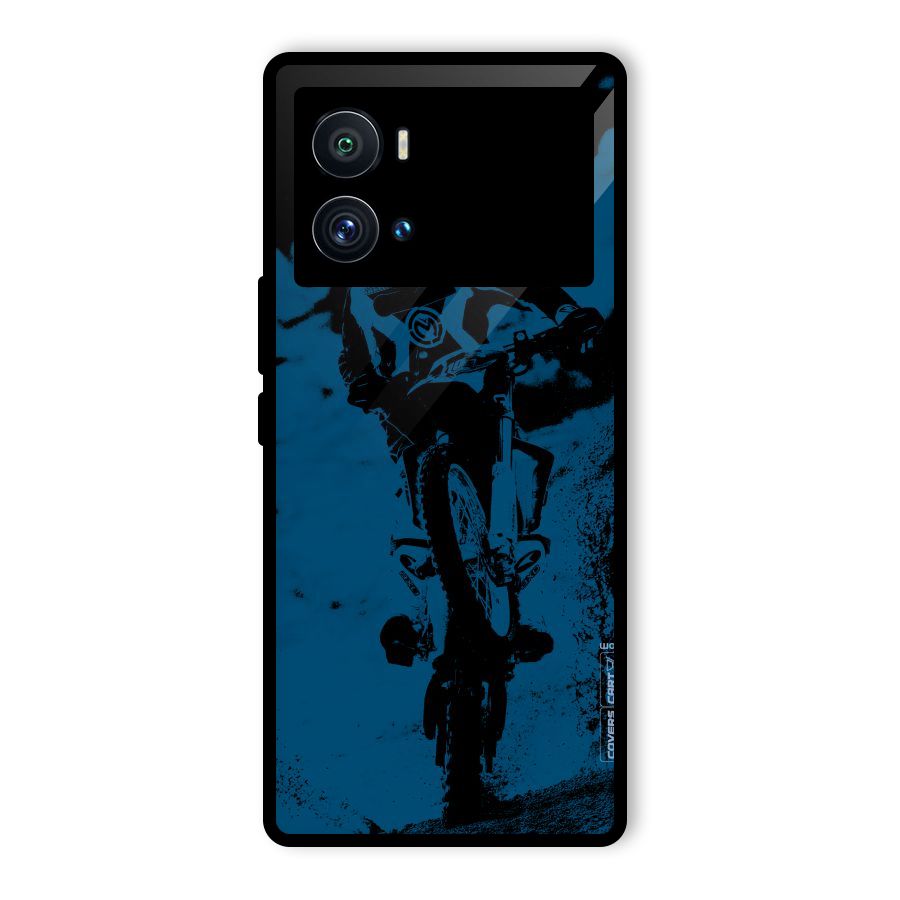 Moto Combat Glass Back Case for Vivo iQOO 9 Pro