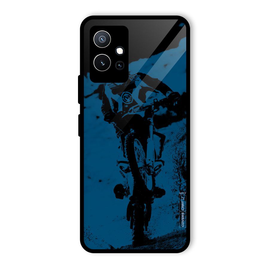 Moto Combat Glass Back Case for Vivo iQOO Z6