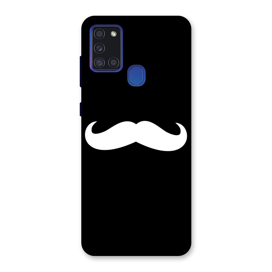 Moustache Love Back Case for Galaxy A21s