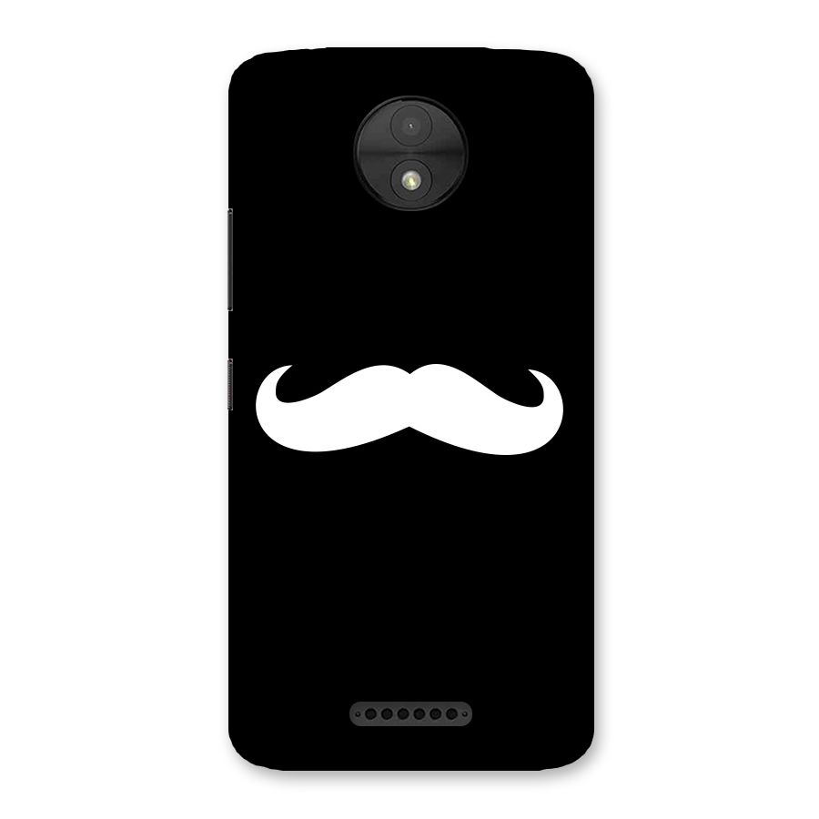 Moustache Love Back Case for Moto C