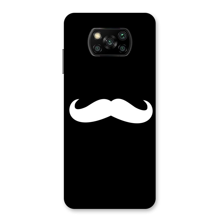 Moustache Love Back Case for Poco X3