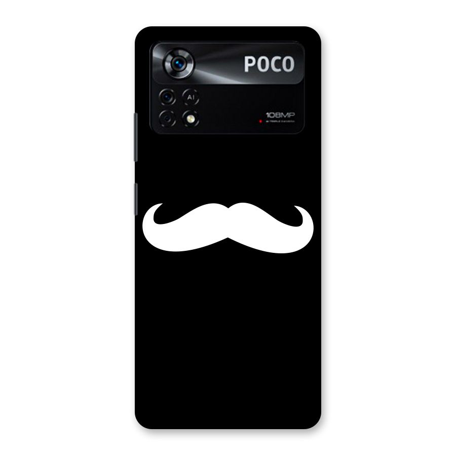 Moustache Love Back Case for Poco X4 Pro 5G