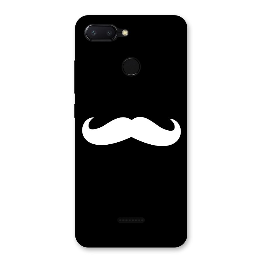 Moustache Love Back Case for Redmi 6