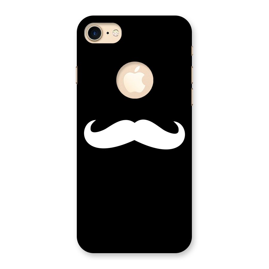 Moustache Love Back Case for iPhone 7 Logo Cut