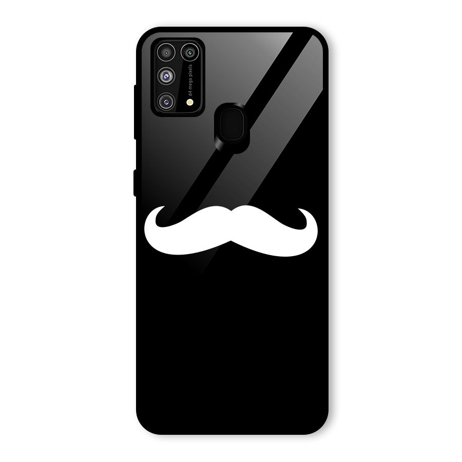 Moustache Love Glass Back Case for Galaxy F41