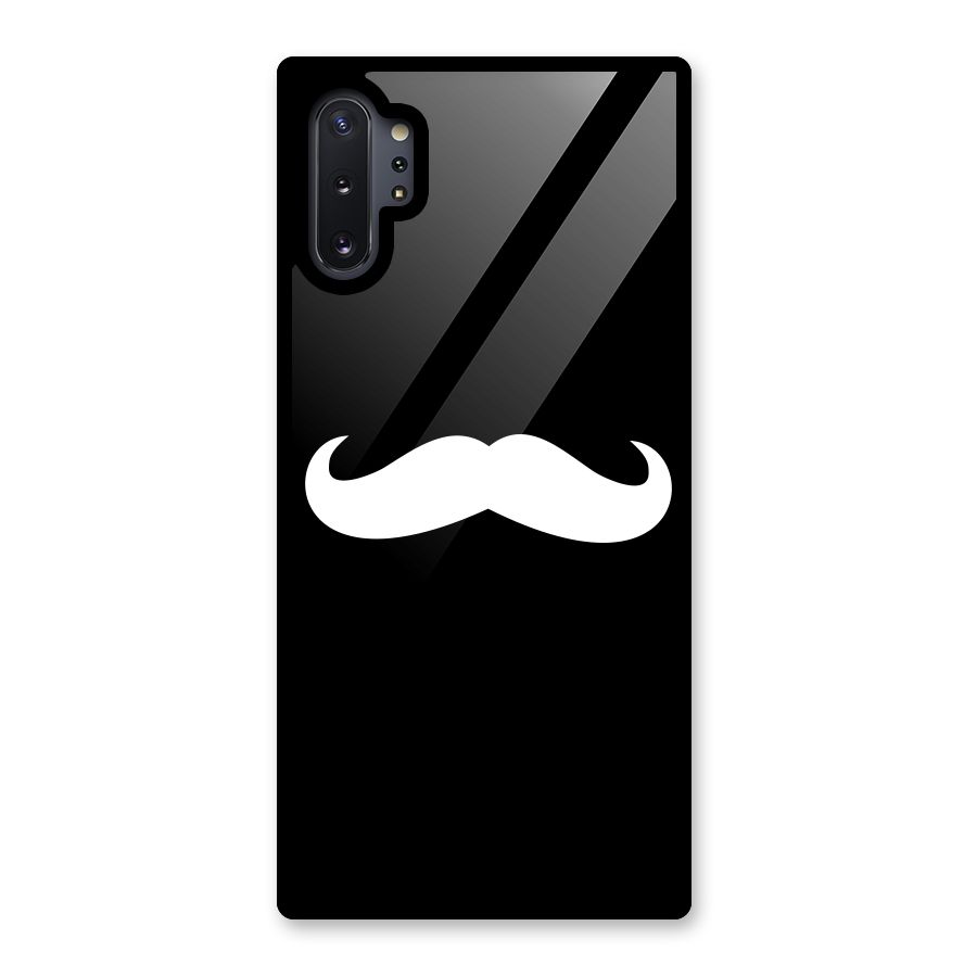 Moustache Love Glass Back Case for Galaxy Note 10 Plus