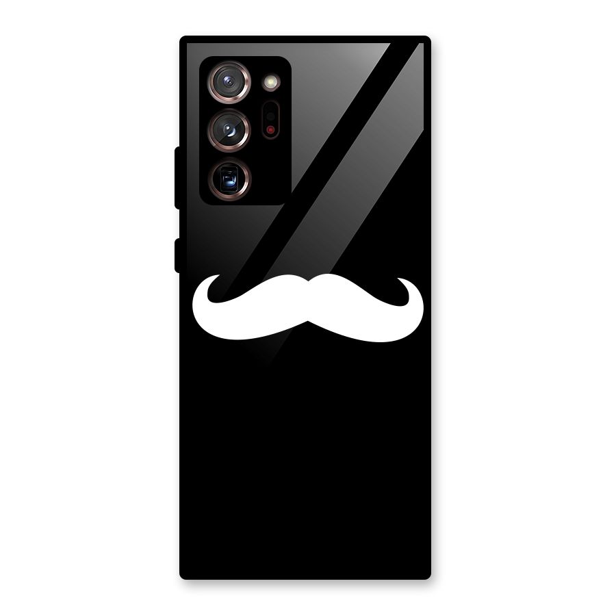 Moustache Love Glass Back Case for Galaxy Note 20 Ultra