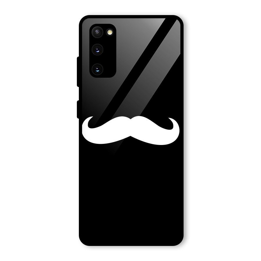 Moustache Love Glass Back Case for Galaxy S20 FE 5G