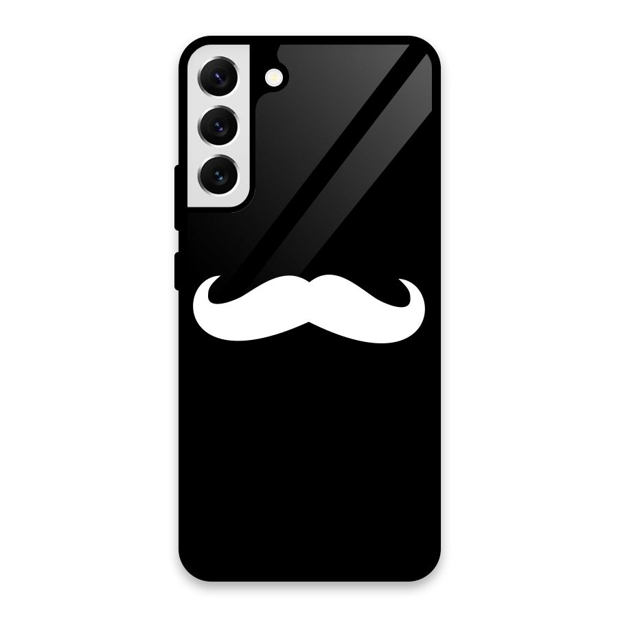 Moustache Love Glass Back Case for Galaxy S22 Plus 5G
