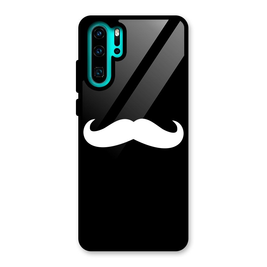 Moustache Love Glass Back Case for Huawei P30 Pro