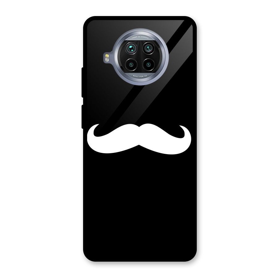 Moustache Love Glass Back Case for Mi 10i