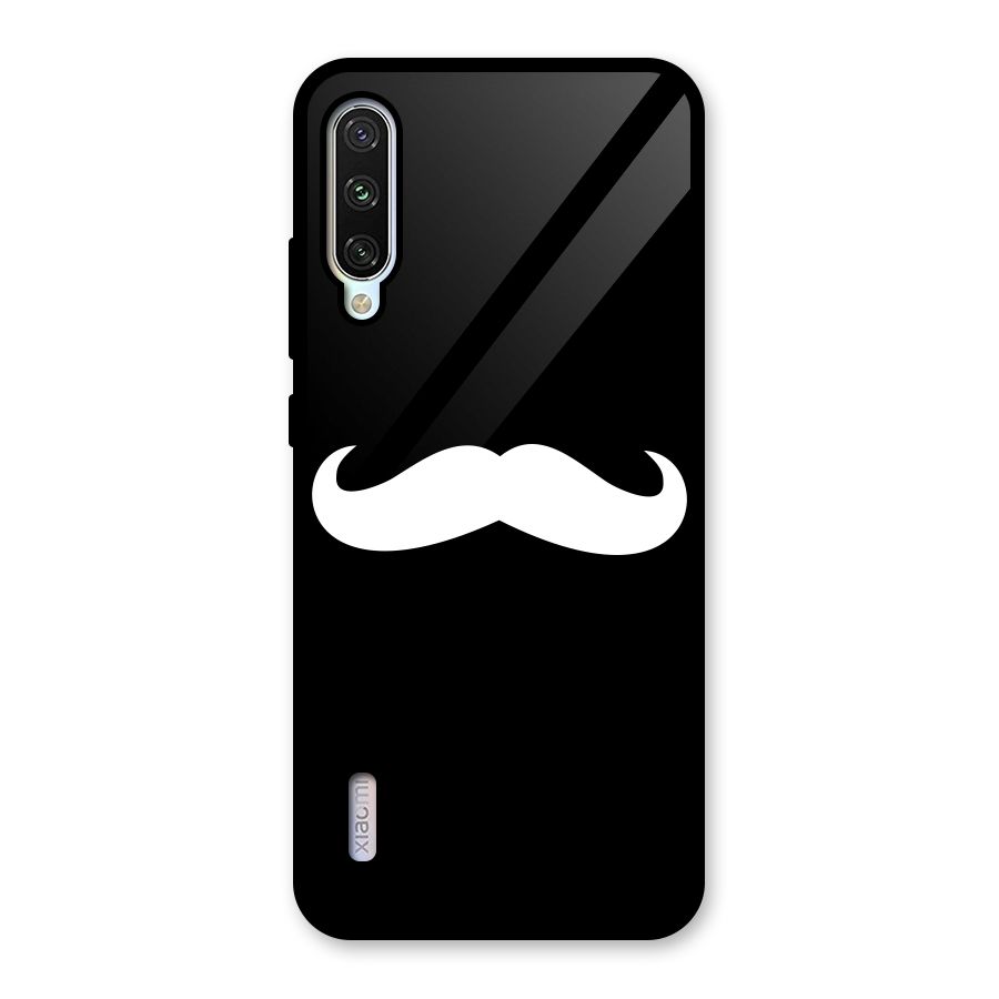 Moustache Love Glass Back Case for Mi A3