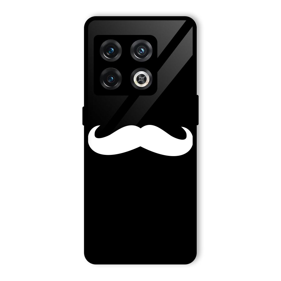 Moustache Love Glass Back Case for OnePlus 10 Pro 5G