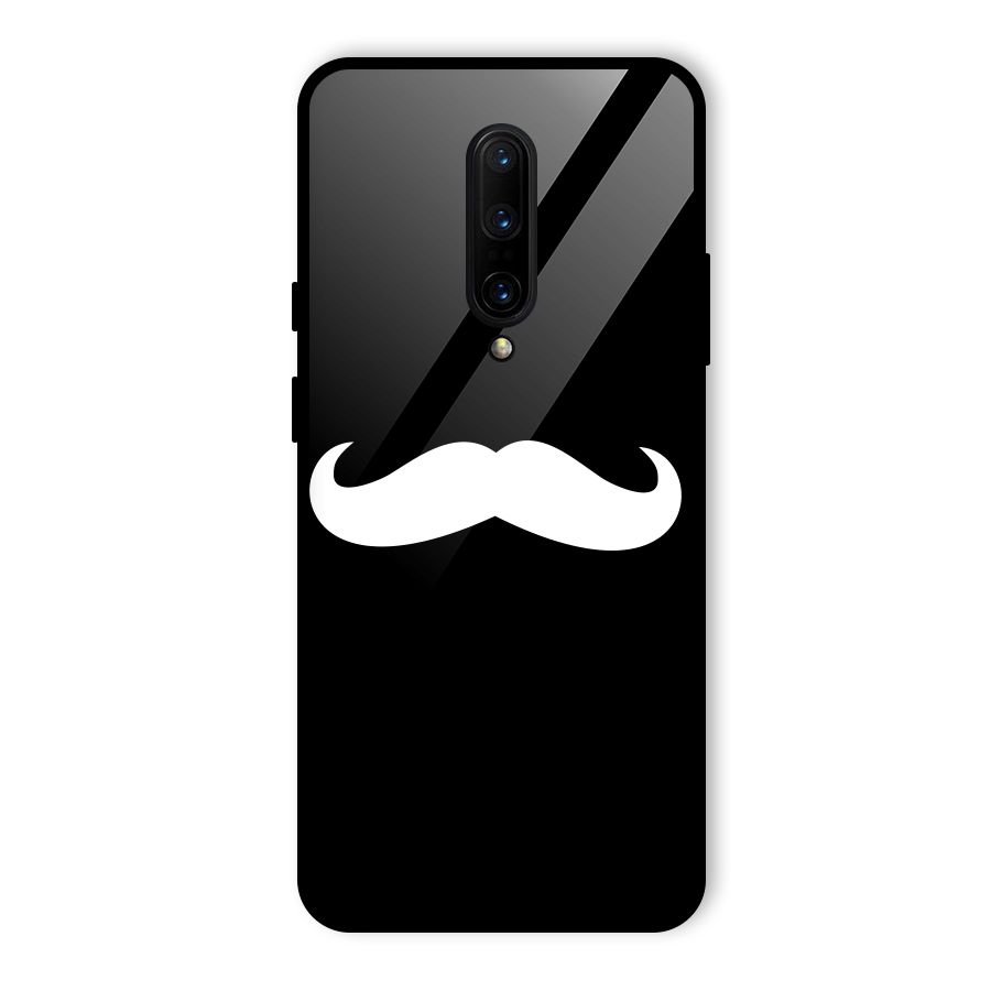 Moustache Love Glass Back Case for OnePlus 7 Pro