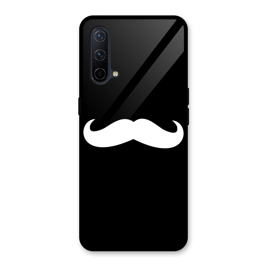 Moustache Love Glass Back Case for OnePlus Nord CE 5G