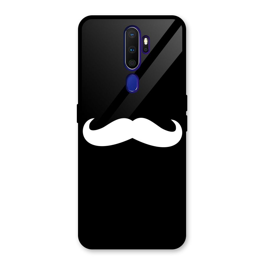 Moustache Love Glass Back Case for Oppo A9 (2020)