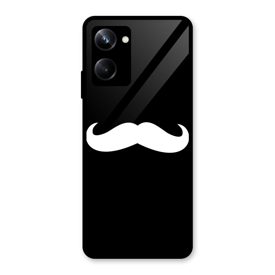 Moustache Love Glass Back Case for Realme 10 Pro