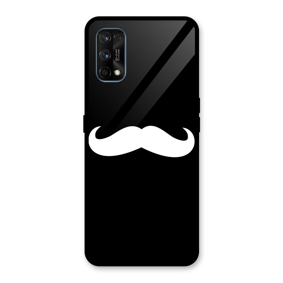 Moustache Love Glass Back Case for Realme 7 Pro