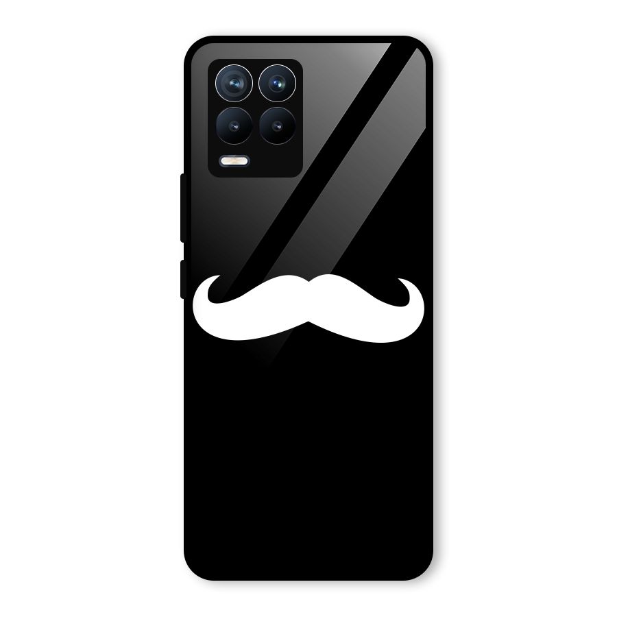 Moustache Love Glass Back Case for Realme 8 Pro