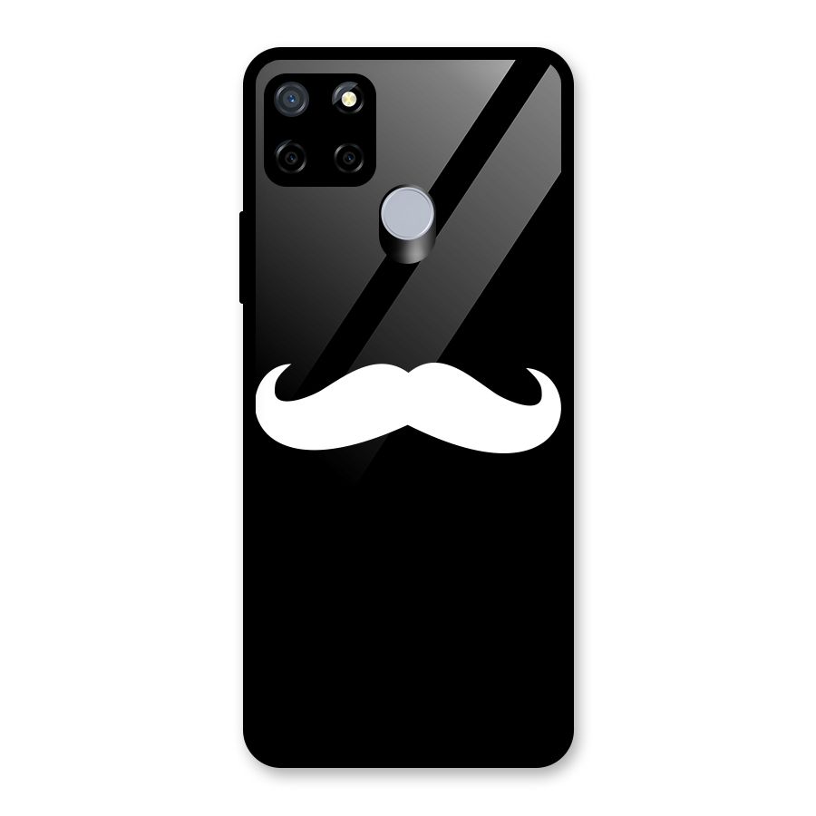 Moustache Love Glass Back Case for Realme C12