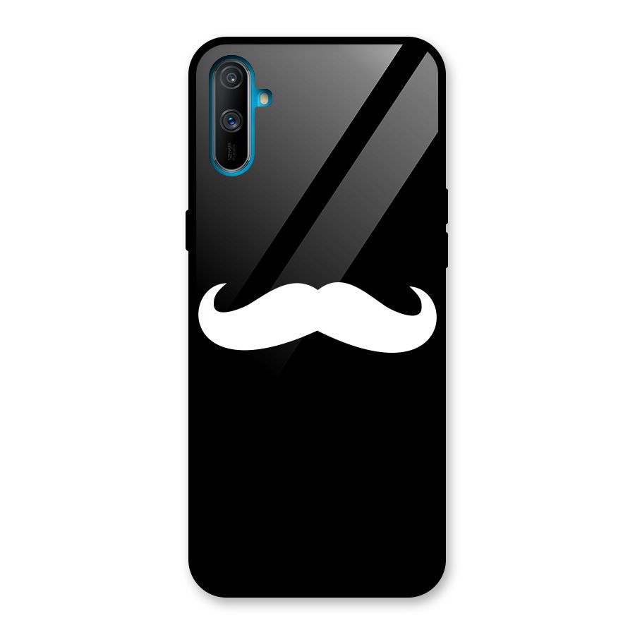 Moustache Love Glass Back Case for Realme C3