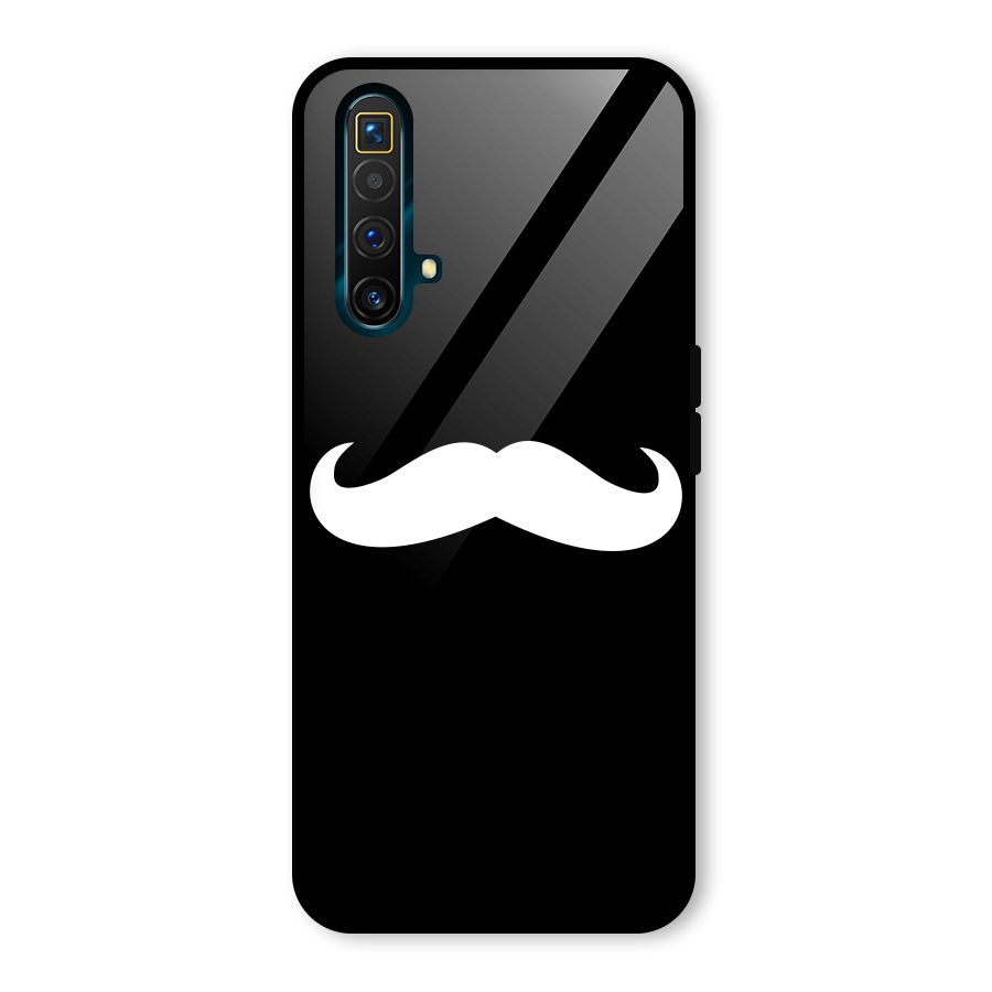 Moustache Love Glass Back Case for Realme X3
