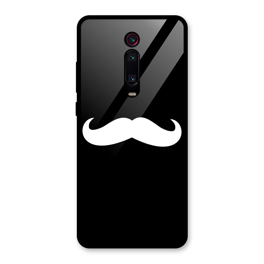 Moustache Love Glass Back Case for Redmi K20 Pro