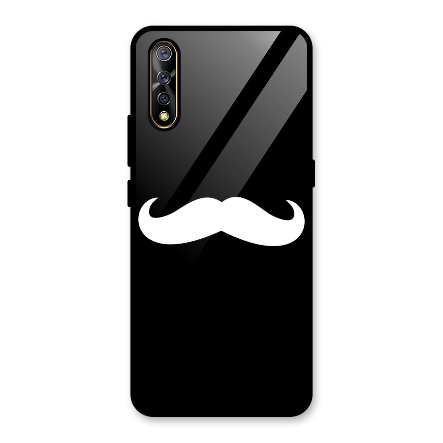 Moustache Love Glass Back Case for Vivo S1