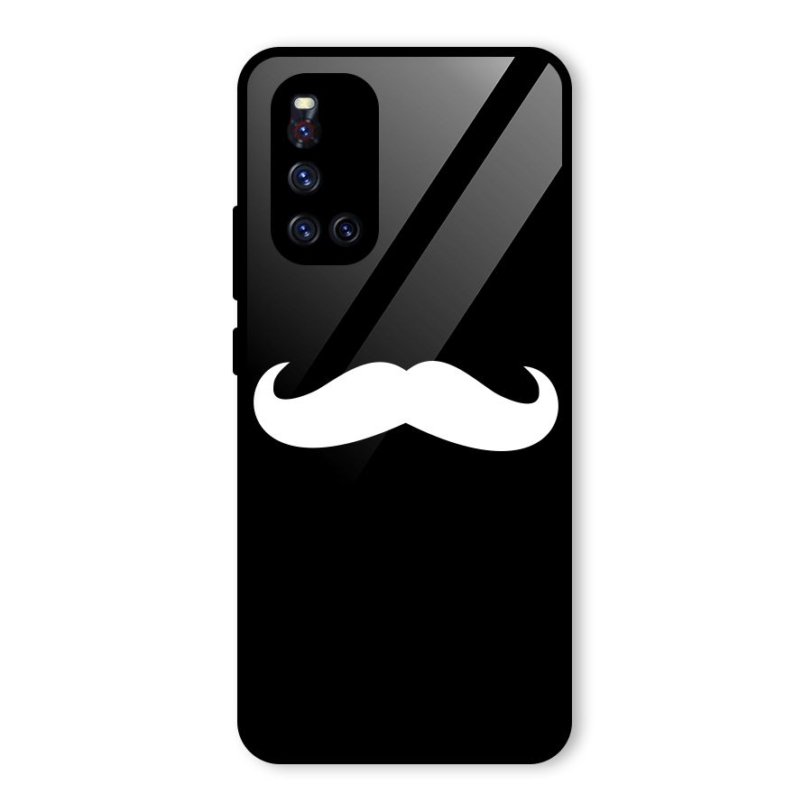 Moustache Love Glass Back Case for Vivo V19