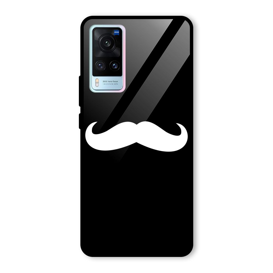Moustache Love Glass Back Case for Vivo X60