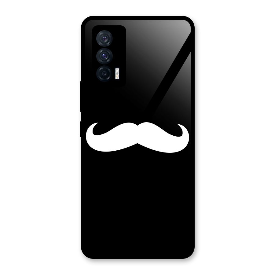 Moustache Love Glass Back Case for Vivo iQOO 7 5G