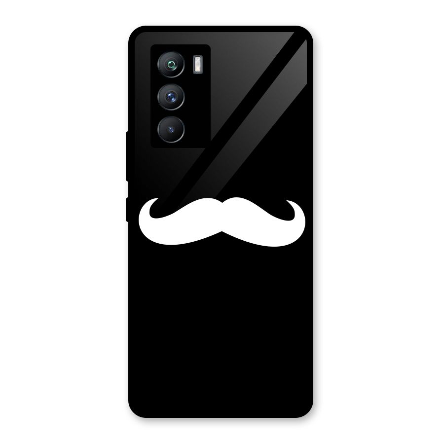 Moustache Love Glass Back Case for Vivo iQOO 9 SE