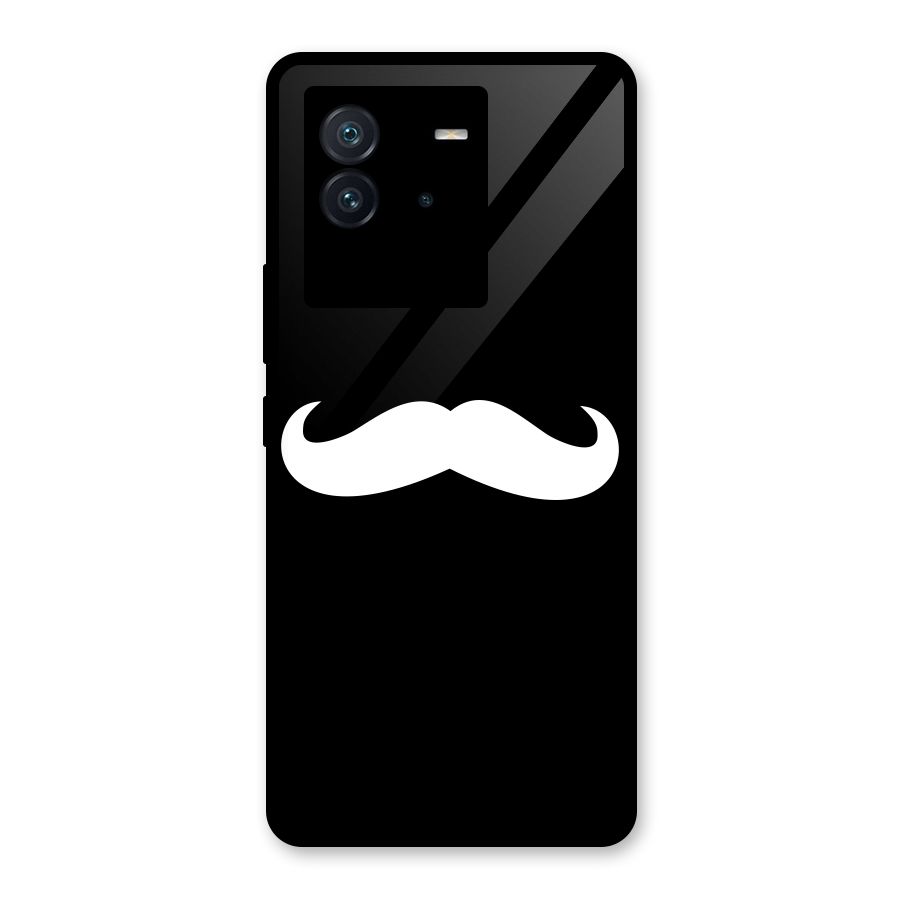 Moustache Love Glass Back Case for Vivo iQOO Neo 6 5G