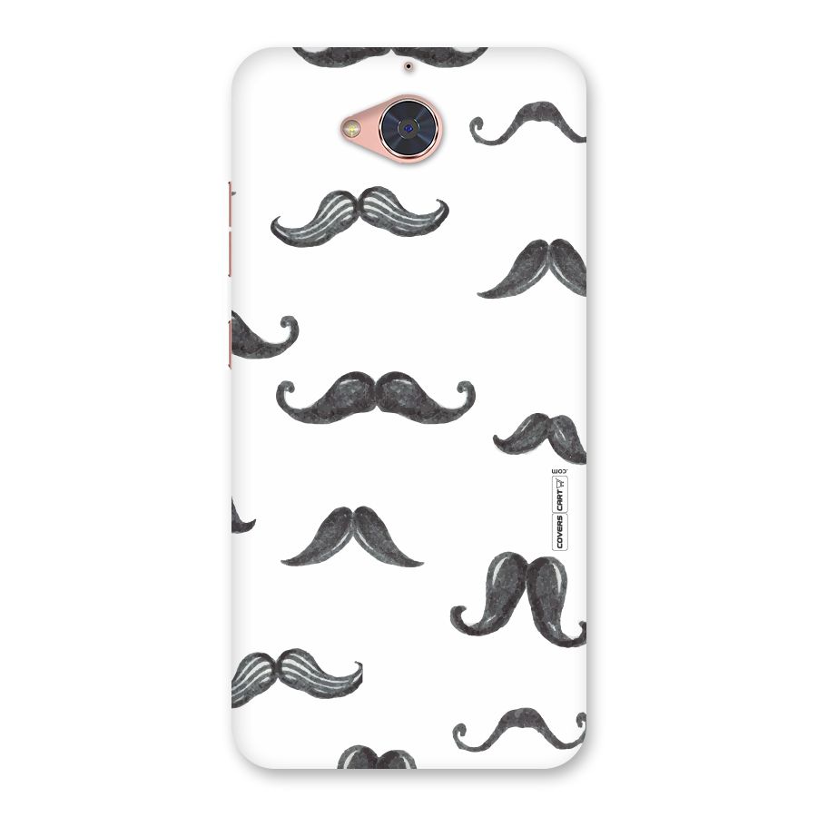 Moustache Pattern (Black) Back Case for Gionee S6 Pro