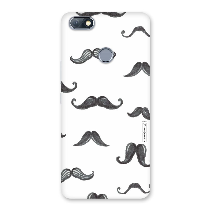 Moustache Pattern (Black) Back Case for Infinix Note 5