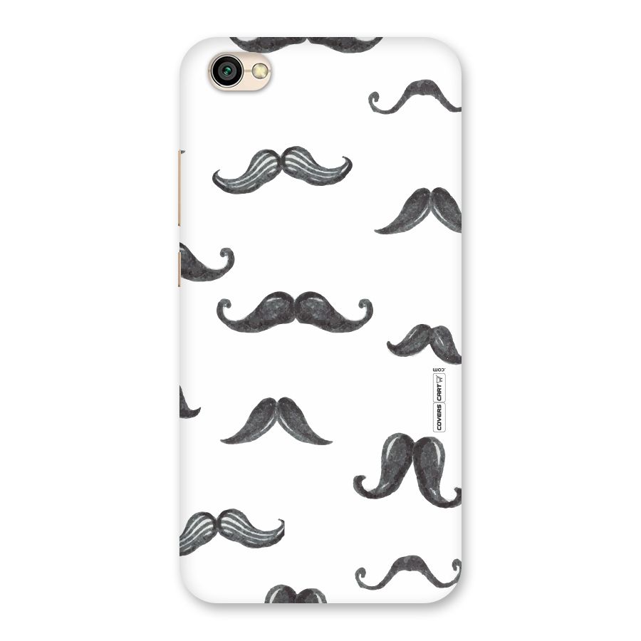 Moustache Pattern (Black) Back Case for Redmi Y1 Lite