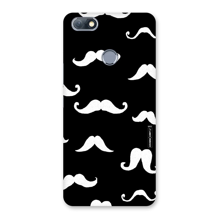 Moustache Pattern (White) Back Case for Infinix Note 5