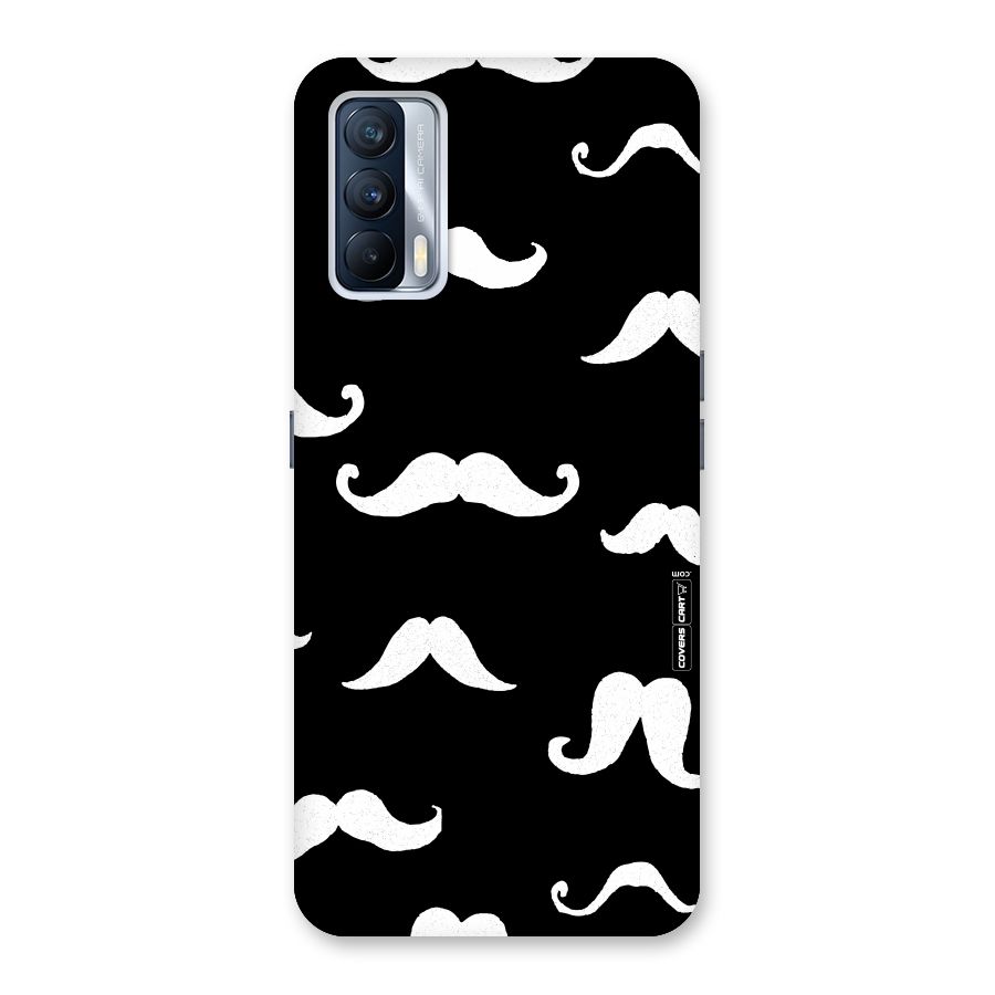 Moustache Pattern (White) Back Case for Realme X7